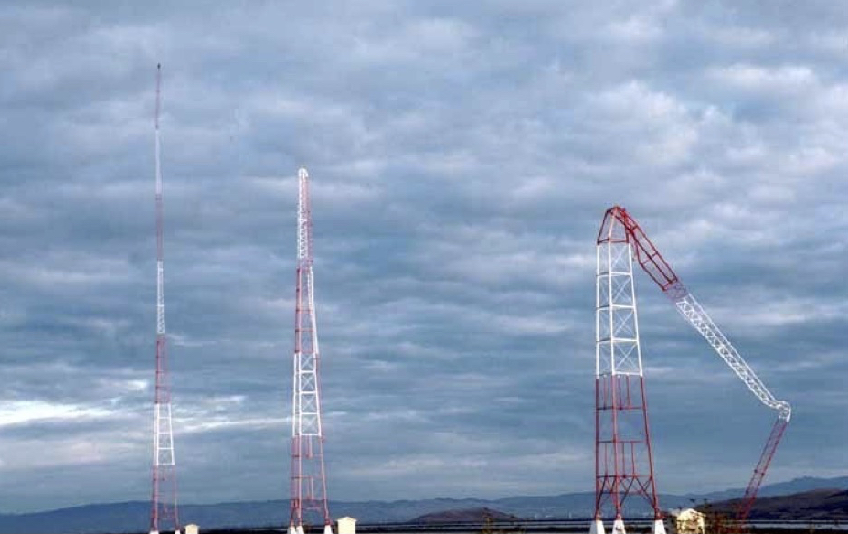 KGO Radio Tower after San Francisco Earthquake October 1989 15 seconds in October Loma Prieta