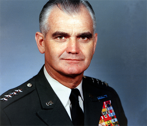 Army Chief of Staff General William Westmoreland